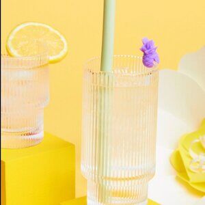 Silligoose - The Reusable Straw & Pineapple Drink Marker Bundle